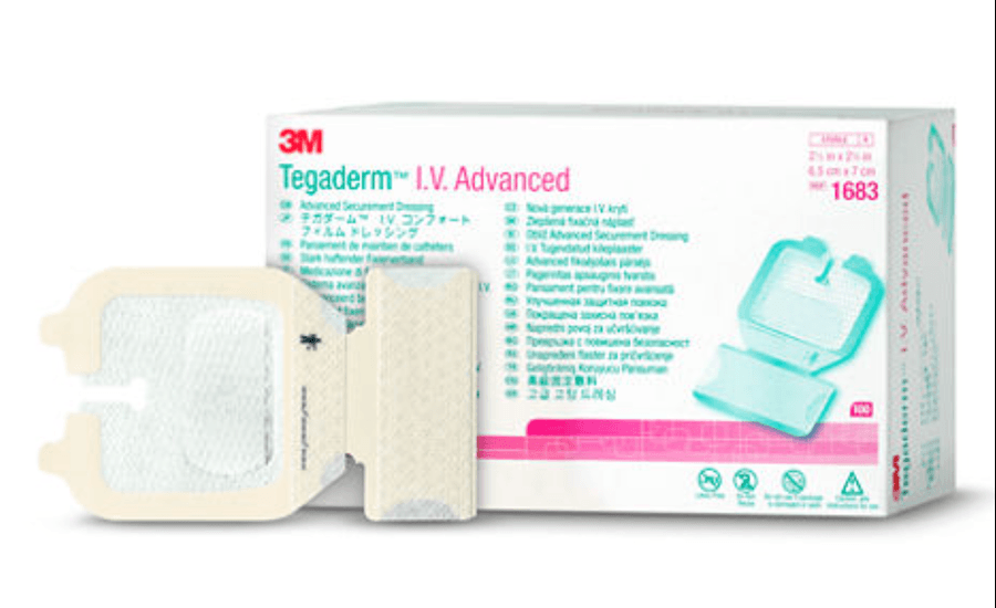 3M™ Tegaderm™ Apósito de fijación avanzada para accesos vasculares