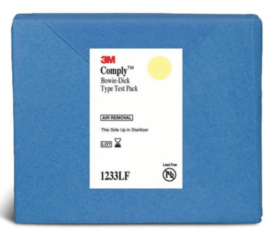 Paquete de Pruebas 3M™ Comply™ Bowie-Dick 1233LF