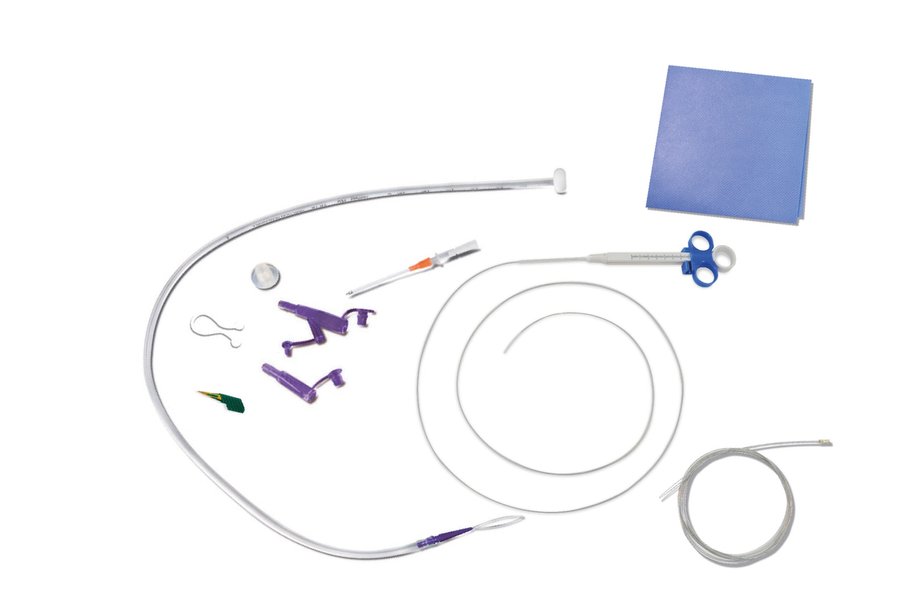 PEG set para gastrostomía: percutánea endoscópica