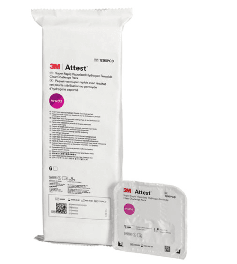 3M™ Attest™ Paquete de Desafío Transparente para Vapor SúPER Rápido​