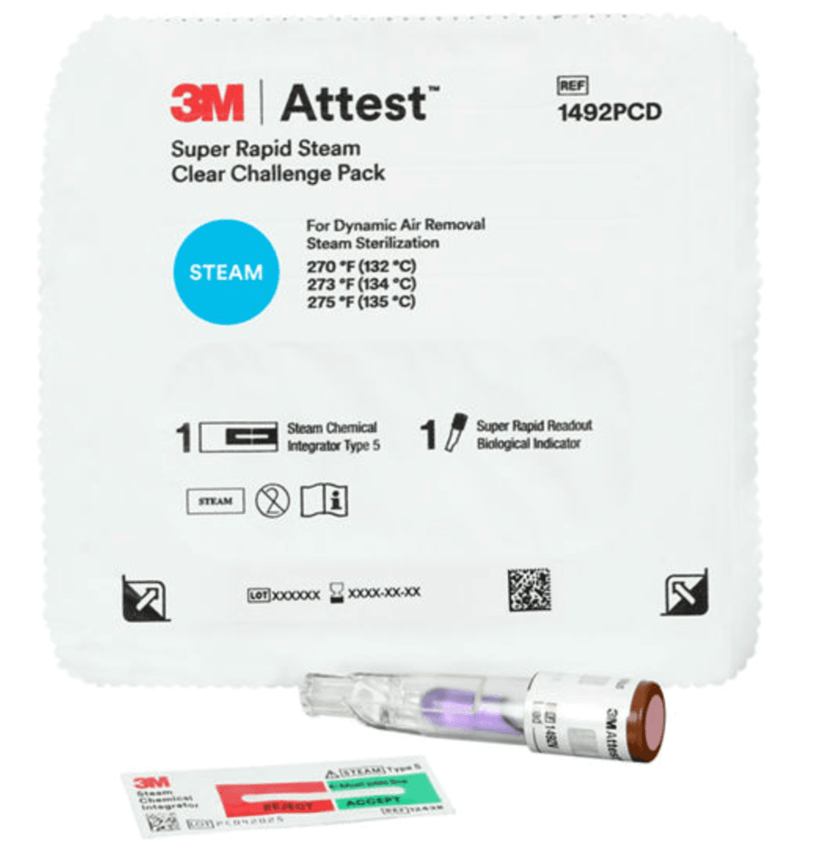 3M™ Attest™ Steam Clear Challenge Packs