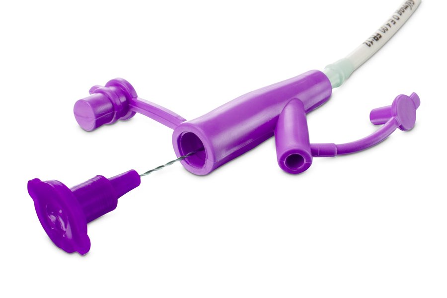 Sonda transpilórica con lastre y mandril